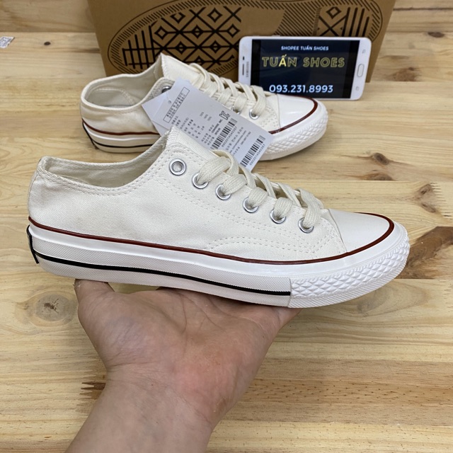 [Mã FASHIONXANH44 giảm 10% tối đa 30k đơn từ 99k] [FullBox+Tem Đỏ+Đế 3Lớp] Giày Thể Thao 19/70s Nam Nữ | BigBuy360 - bigbuy360.vn