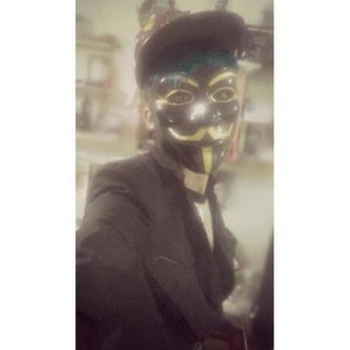 dcgr DCGR Mặt nạ hacker đen hóa trang ( dcgr )