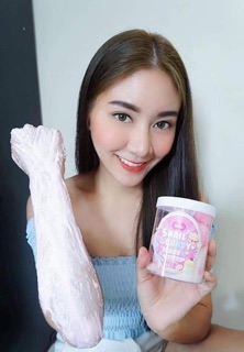01 Hủ Viên Ủ Trắng Da Jellys Snail Candy Scrub Thái Lan 300gram
