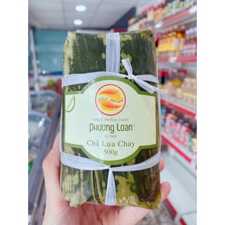 CHẢ LỤA LÁ CHAY PHƯƠNG LOAN 500G