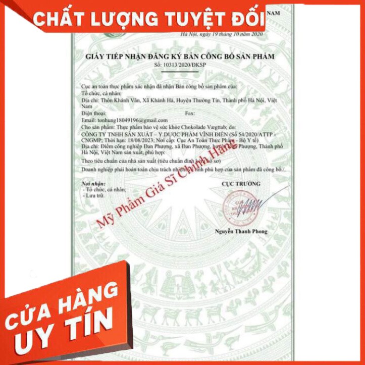 Kẹo Socola Giảm Cân Chính Hãng Đan Mạch Chokolade Vaegttab Slimming care