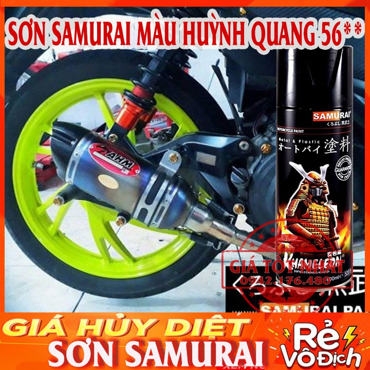 SƠN SAMURAI MÀU HUỲNH QUANG 56 - SƠN XỊT DATE MỚI - G71