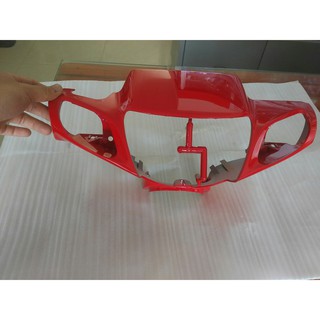 Ốp đầu trước (nắp trước tay lái) Sirius V đỏ