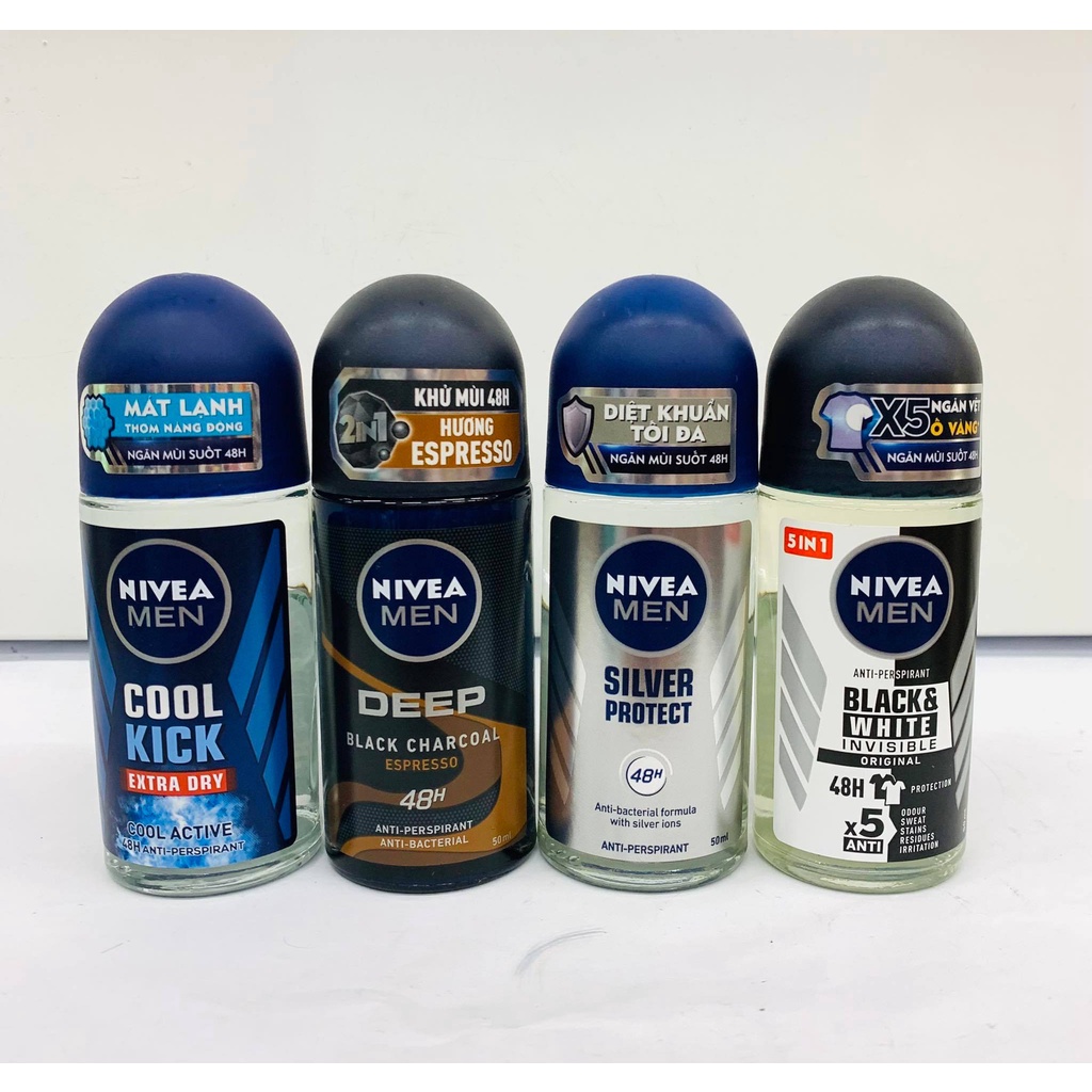Lăn Khử Mùi Nivia Dành Cho Nam 25ml-50ml