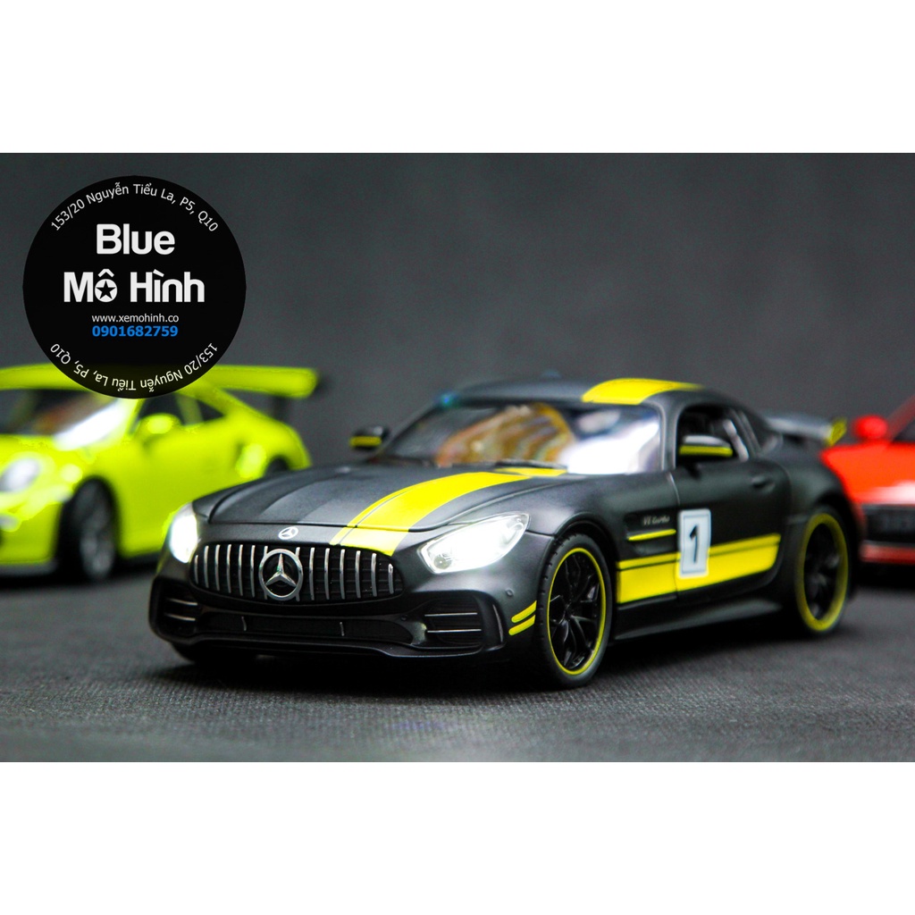 Blue mô hình | Xe mô hình Mercedes AMG GTR 1:24