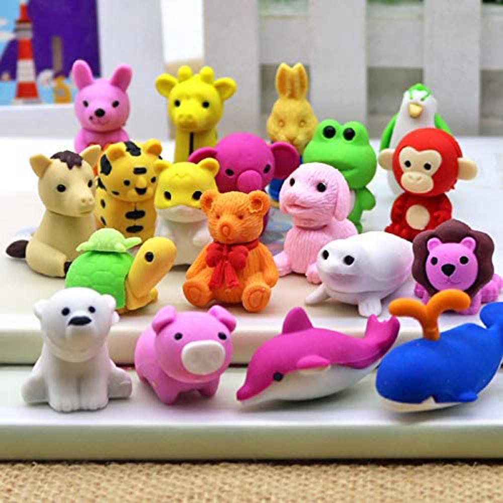 PEWANY Cục Tẩy Bút Chì Hình Động Vật Đáng Yêu