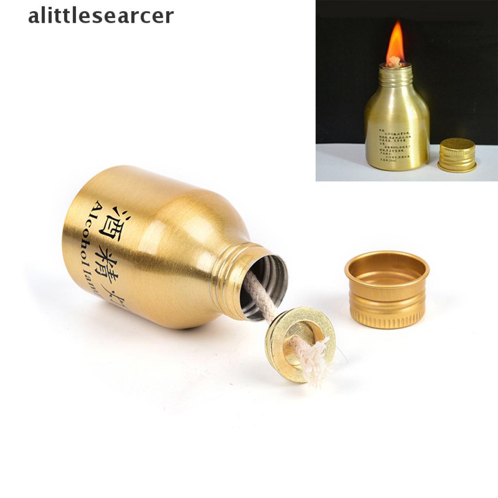 1 Đèn Cồn Mini 50ml Bằng Kim Loại Dùng Trong Phòng Thí Nghiệm