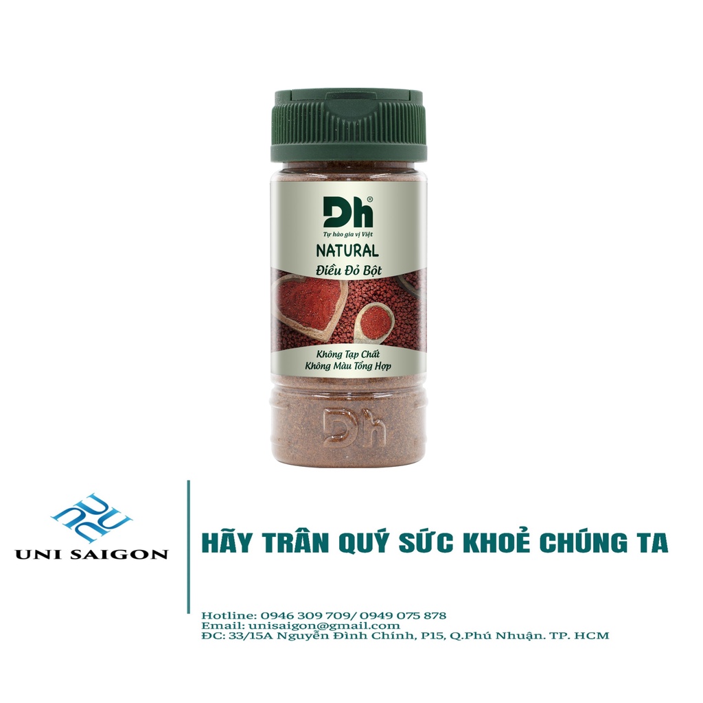 Tổng hợp Gia vị bột nguyên chất Natural DH Foods