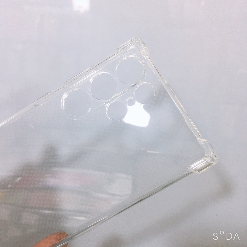 Ốp lưng Samsung S22/ S22 Plus/ S22 Ultra Ốp dẻo trong TPU chống sốc 4 góc cạnh