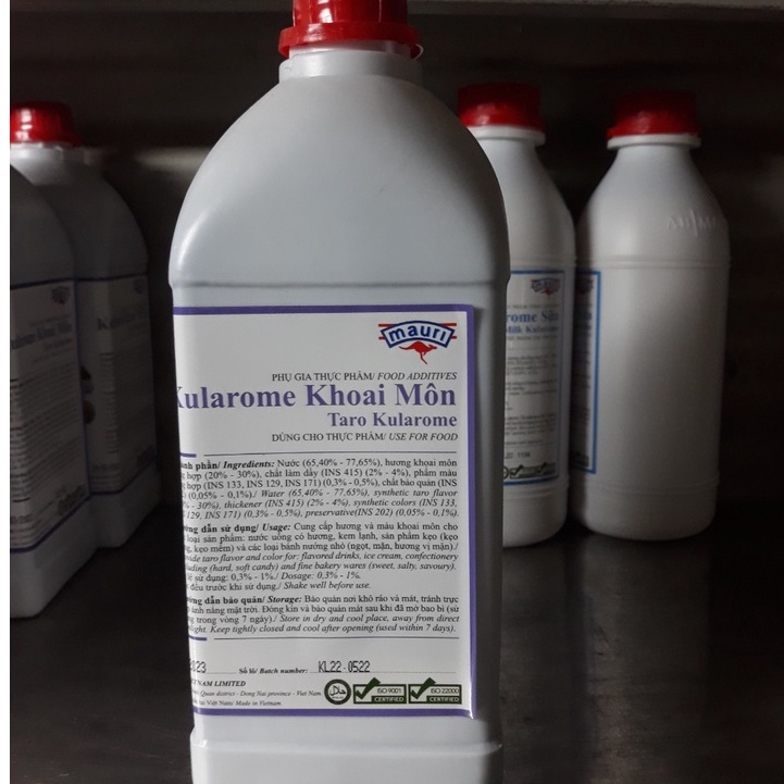 Hương và màu/Kularome / Tinh  Khoai Môn Tự Nhiên Mauri 100g