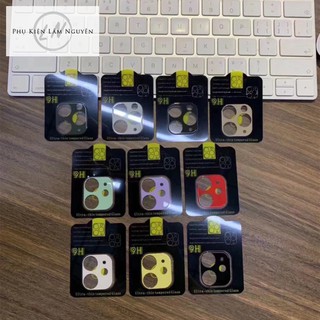 Bộ dán kính bảo vệ camera iPhone 11