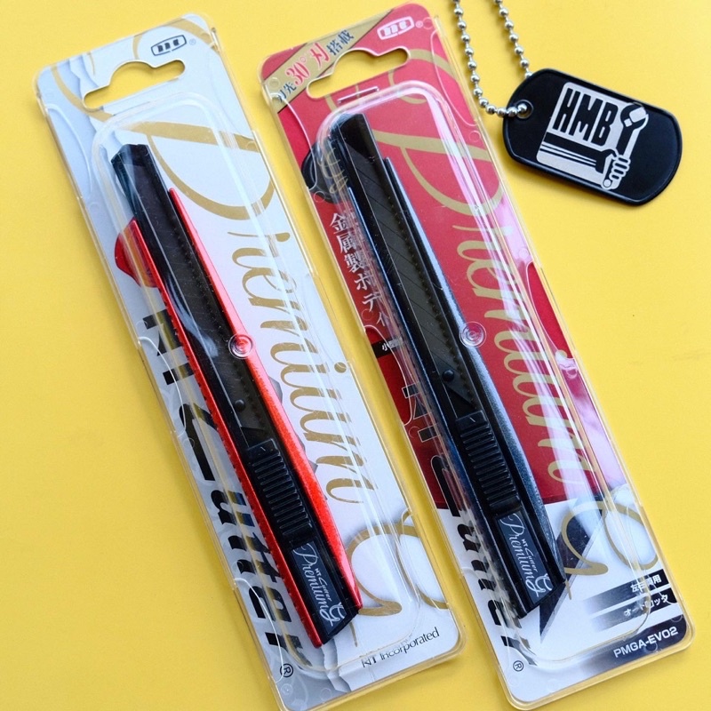 🇯🇵Made in Japan🇯🇵 Dao rọc giấy Nhật Bản lưỡi 9mm NT Cutter Premium G