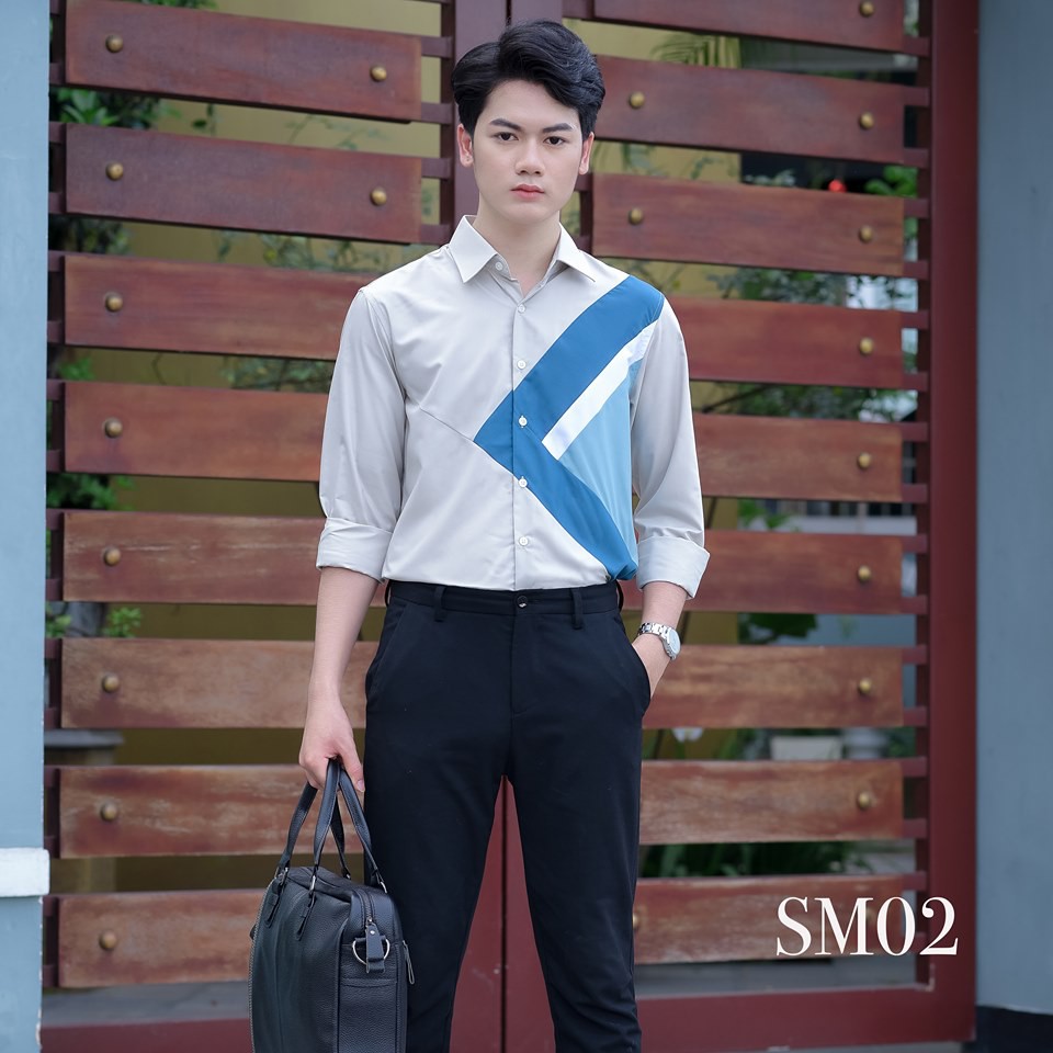 ÁO SƠ MI NAM HỘP CAO CẤP DÀI TAY HÀN QUỐC, FORM SLIMFIT DỄ MẶC, CHẤT LIỆU LỤA NẾN CAO CẤP, ĐỦ SIZE M, L, XL