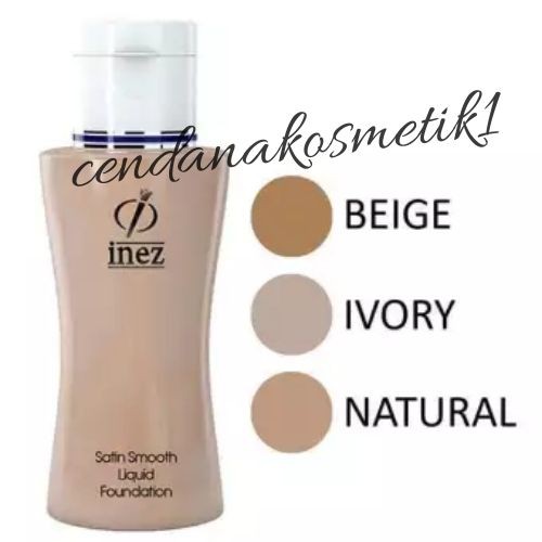 (Hàng Mới Về) Kem Nền Dạng Lỏng By Inez- Satin Mịn Mượt