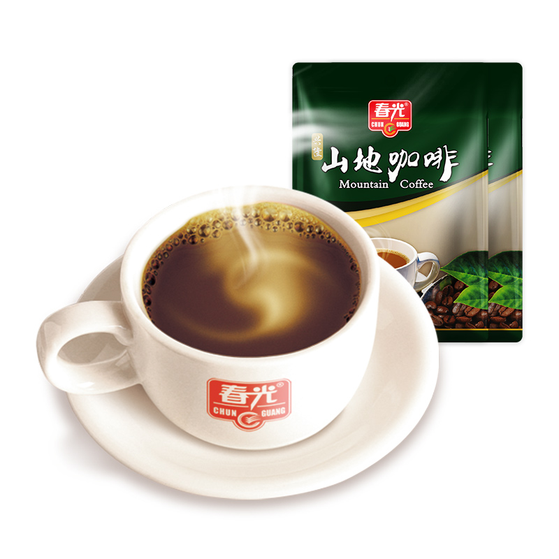 Dụng cụ đặc sản của Xuân Quang thực phẩm Hải Nam đang bùng nổ cà phê leo núi 340g * 2 túi Cà phê hòa tan 3 trong 1