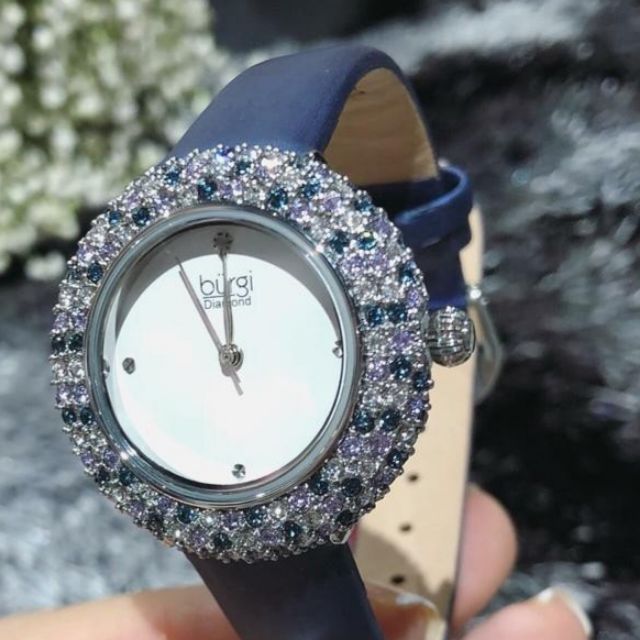 Đồng hồ nữ Burgi mâm xôi - Authentic