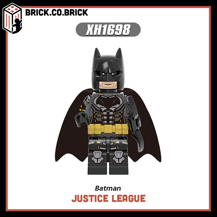 Liên Minh Công Lý Justice League BatMan Cyborg AquaMan Flash Mera Mô Hình DC Minifig Super Hero Siêu Anh Hùng X0312