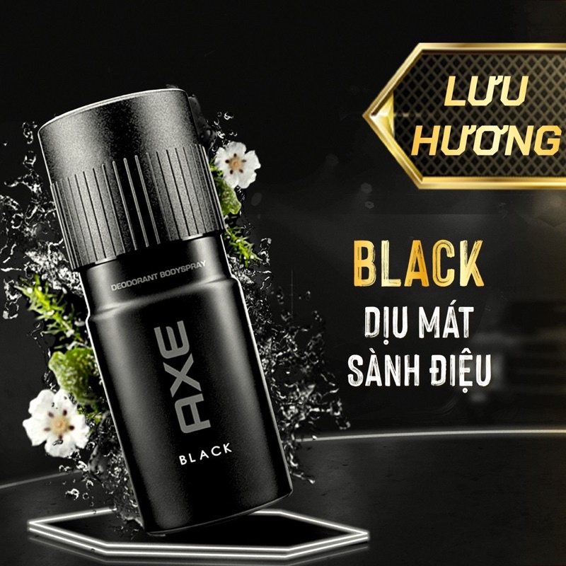 XỊT KHỬ MÙI AXE NAM TÍNH MẠNH MẼ 150ML
