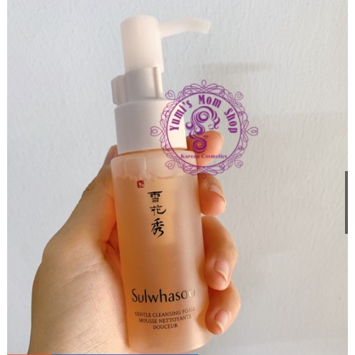 Gel rửa mặt tạo bọt Sulwhasoo Gentle Cleansing Foam Mousse Nettoyante Douceur 50ml