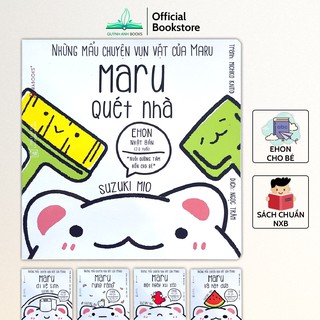 Sách - Ehon Những mẩu chuyện vụn vặt của maru giúp bé tự lập 2-8  tuổi (Bộ 6 quyển) - NPH Wabooks