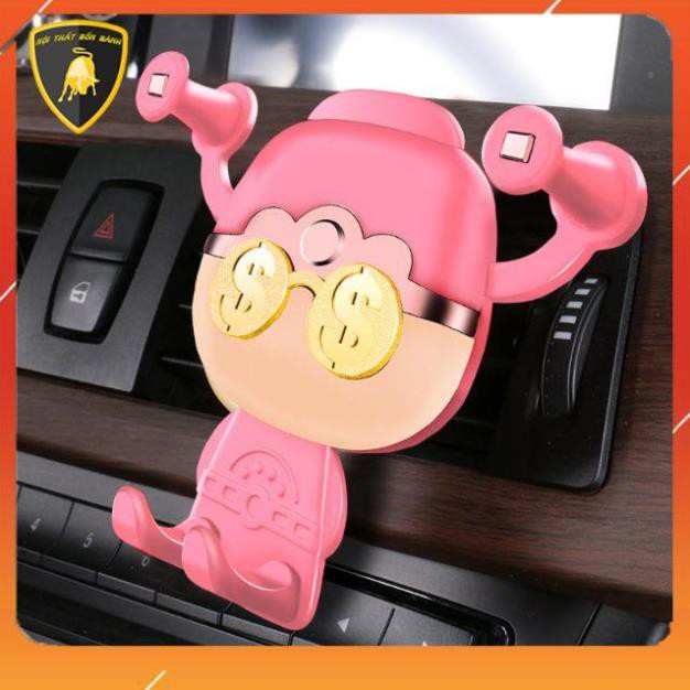 Giá Đỡ, Kẹp Điện Thoại Trên Xe Ô Tô Hình Thần Tài | BigBuy360 - bigbuy360.vn