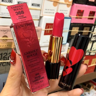 Son Lancome L'absolu Rouge 368 Rose màu hồng - bản Giới Hạn Limited hình Trái Tim ❤️