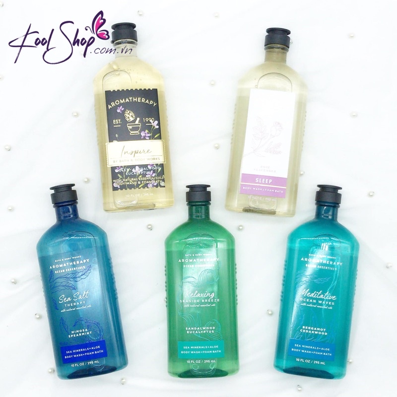✨ Sữa tắm tạo bọt Bath & Body Works Aromatherapy ✨