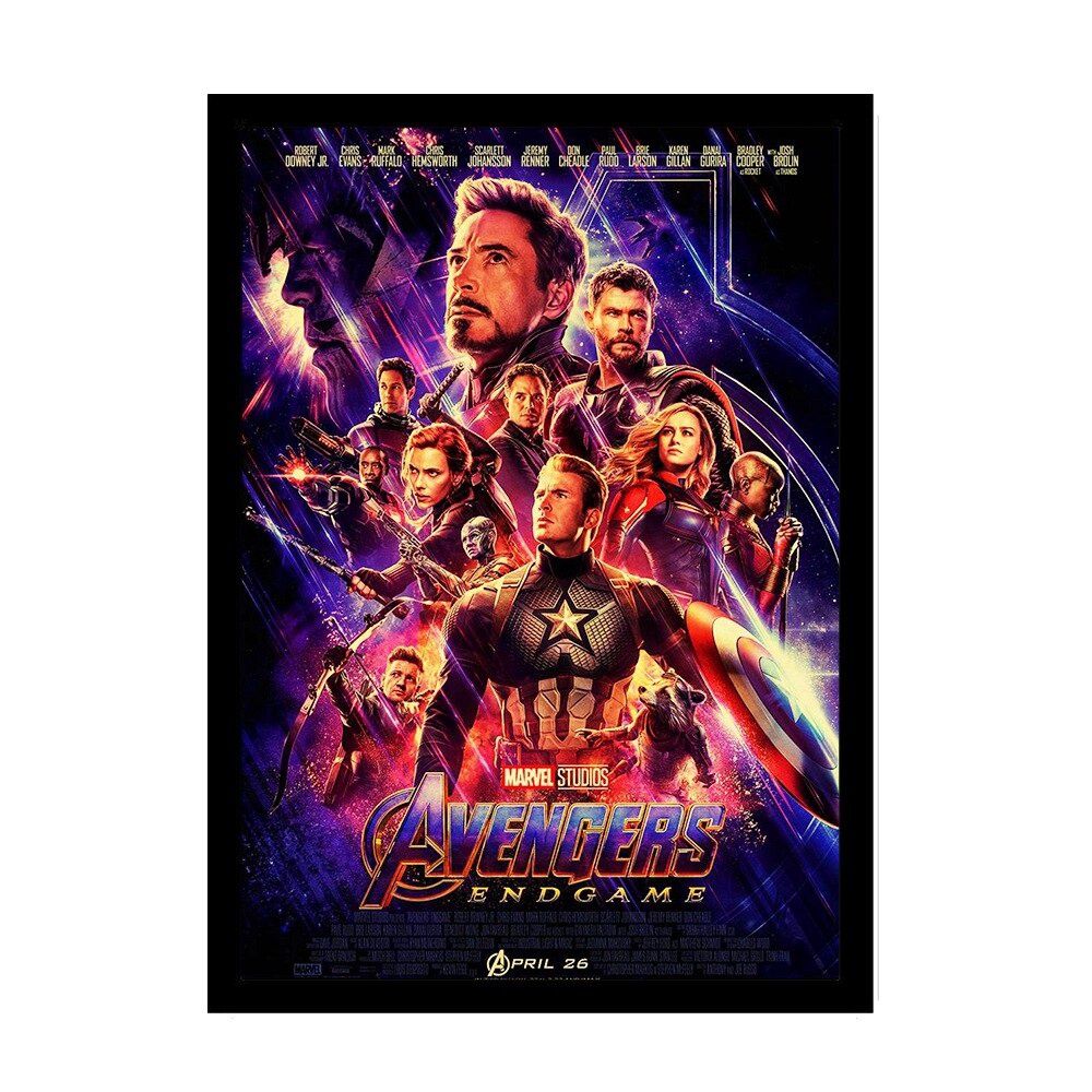 Poster Dán Tường Trang Trí In Hình Avengers Endgame 2019 MS: 235