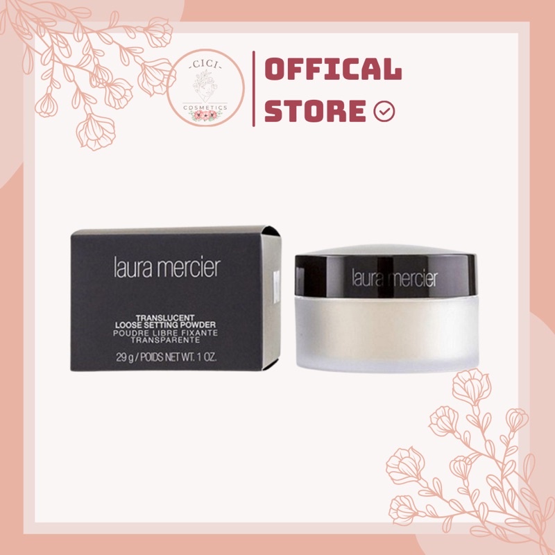 Phấn phủ Laura Mercier Translucent loose setting powder fullsize 29gam [BILL DUTYFREE]