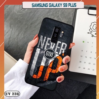 Ốp lưng nhám in hình 3D \Samsung Galaxy S9 Plus