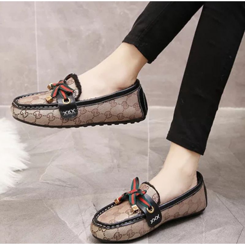 Giày Monogram Thời Trang Nữ Sành Điệu 10150