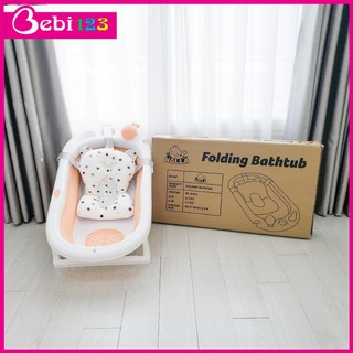 Bộ Thau Chậu Tắm Gấp Gọn Holla - (Bộ sản phẩm gồm: Chậu tắm, Phao và đồ chơi cho bé)