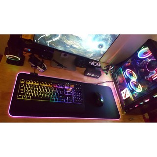 Bàn Di Chuột, Lót Chuột Pad RGB Loại Lớn led  80x30cmx4mm Giá rẻ