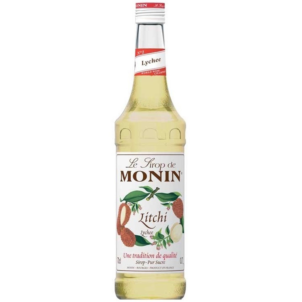 [Mã 267FMCGSALE giảm 8% đơn 500K] Syrup Monin Vải (Litchi/Lychee) 700 ml - SMO022