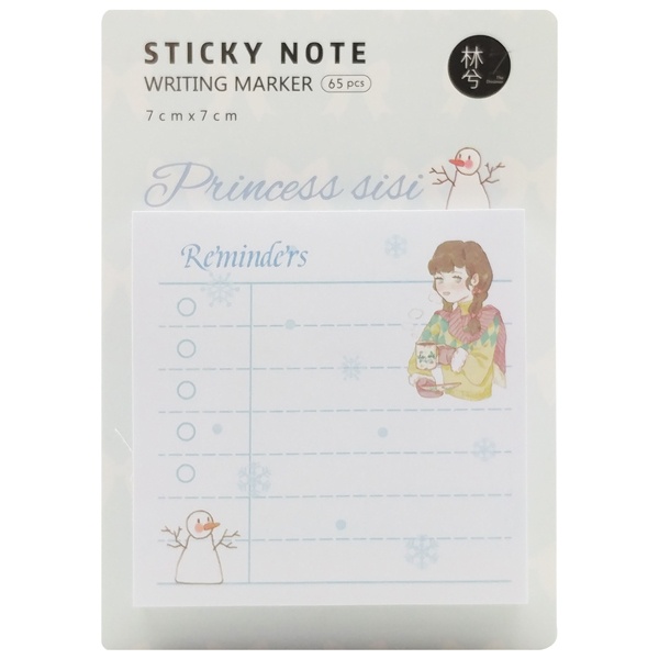 Giấy Note Princess Sisi 70 x 70 cm - The Dreamer LB-00201 - Mẫu 1 (65 Tờ)