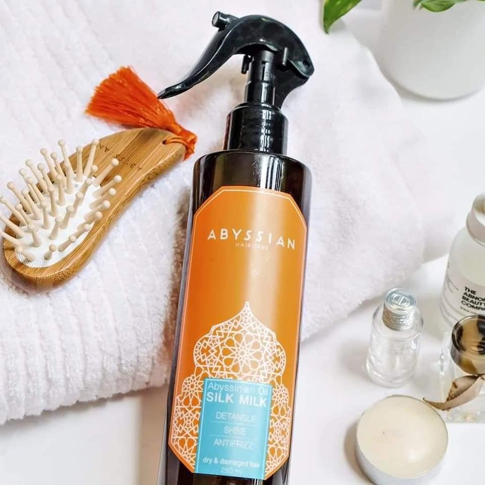 Sữa dưỡng tái tạo cấu trúc tóc Abyssian Hair Care Israel 250ML