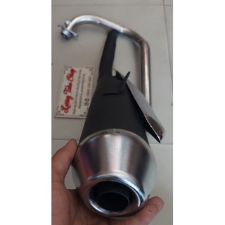 pô raider satria móc sẵn cổ 32 (ống xả 32)