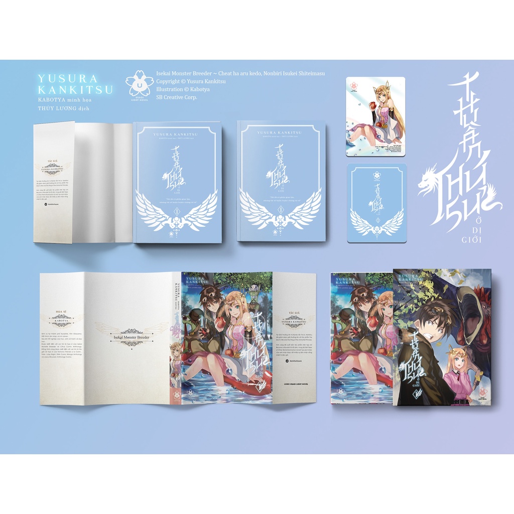 Sách Thuần Thú Sư Ở Dị Giới - Tập 1 - Tặng Kèm Boxset + 3 Postcard