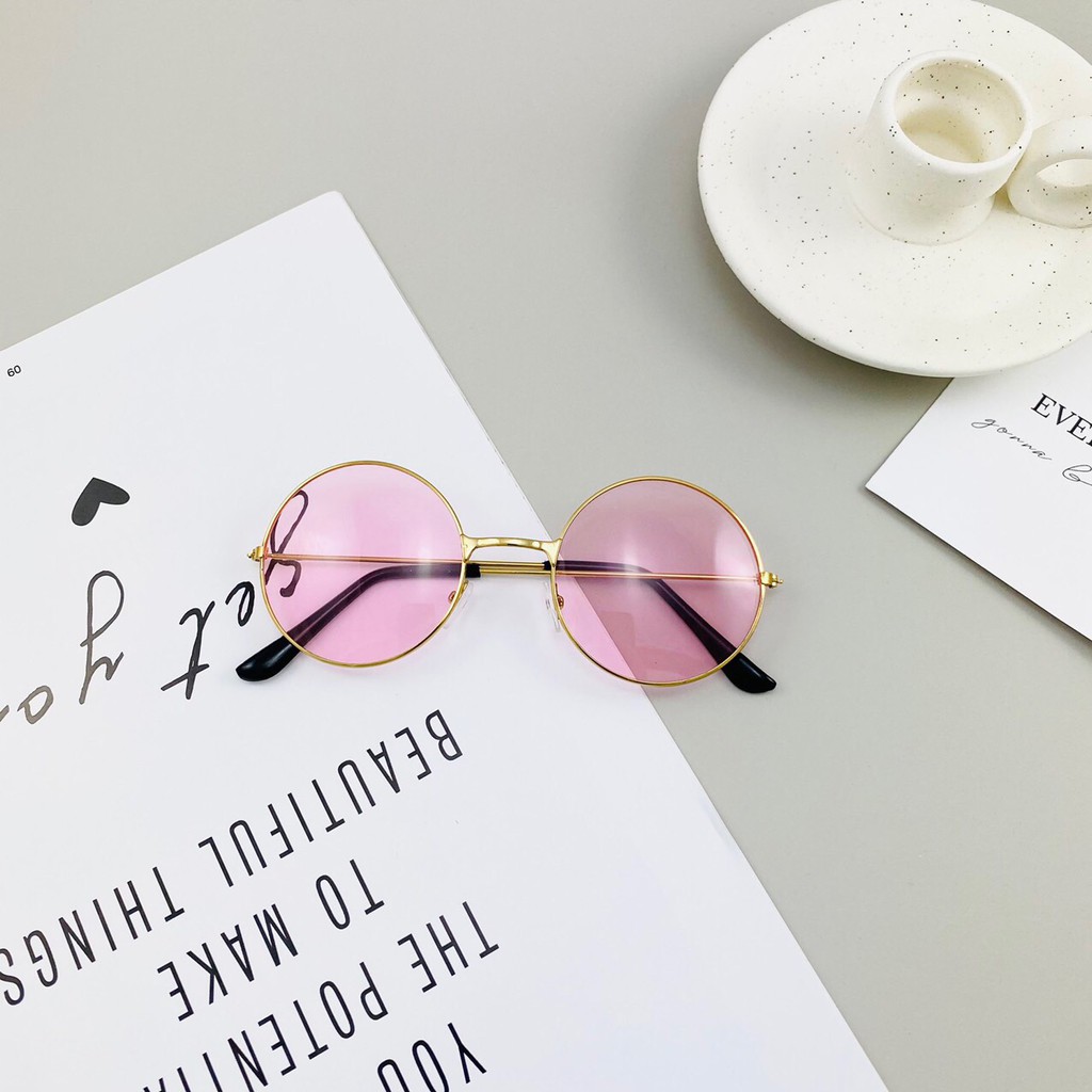 Mắt Kính Thời Trang Ngố Tròn 223 Nhiều Màu Cực Hot | BigBuy360 - bigbuy360.vn