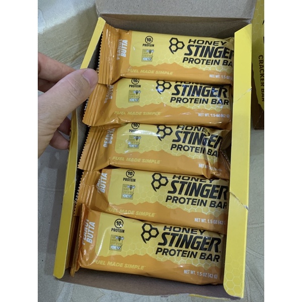 honey stinger thanh 10g protein các loại