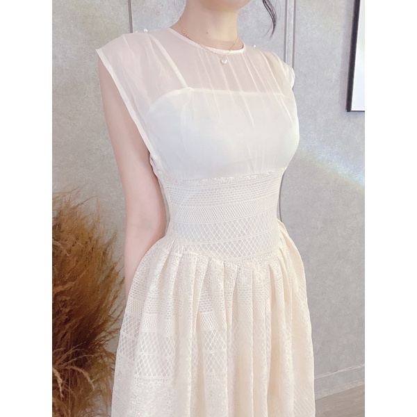 VÁY HAI DÂY TIỂU THƯ REN CAO CẤP