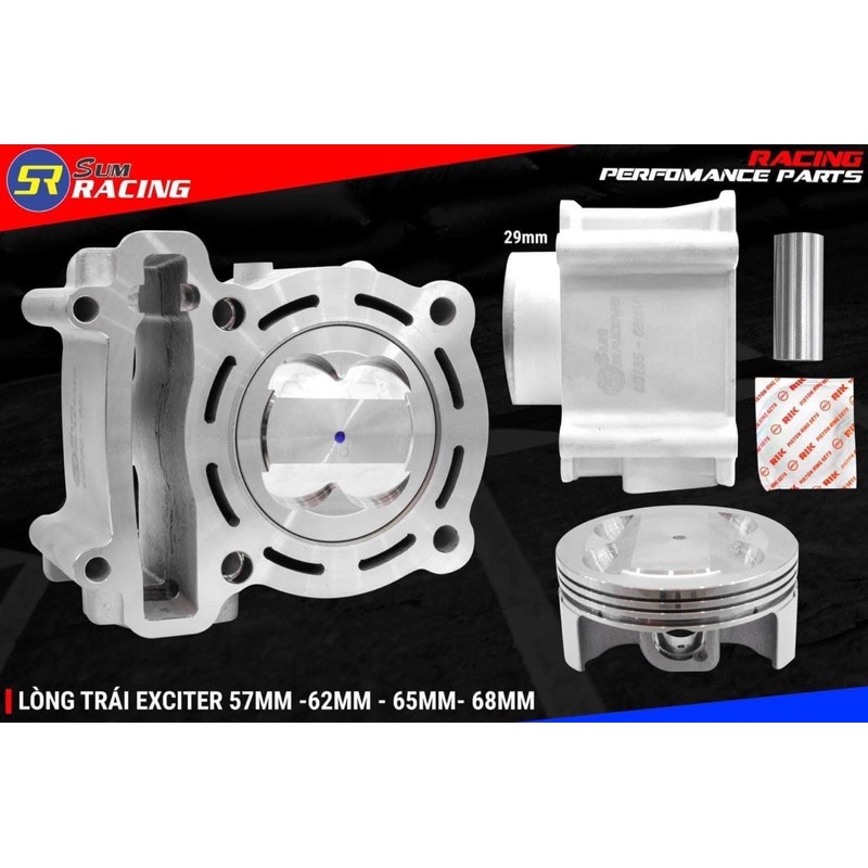 Lòng Kiếng SUM Racing xe máy Exciter 150 -ex135