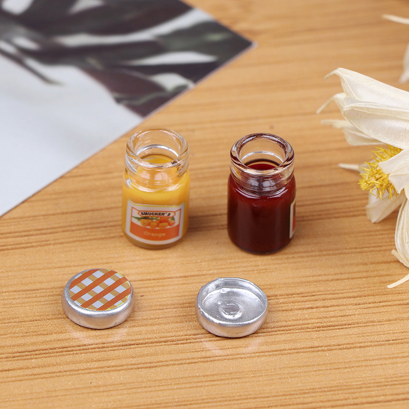 Bộ 2 Chai Nước Sốt Tỉ Lệ 1: 12 Dành Cho Búp Bê