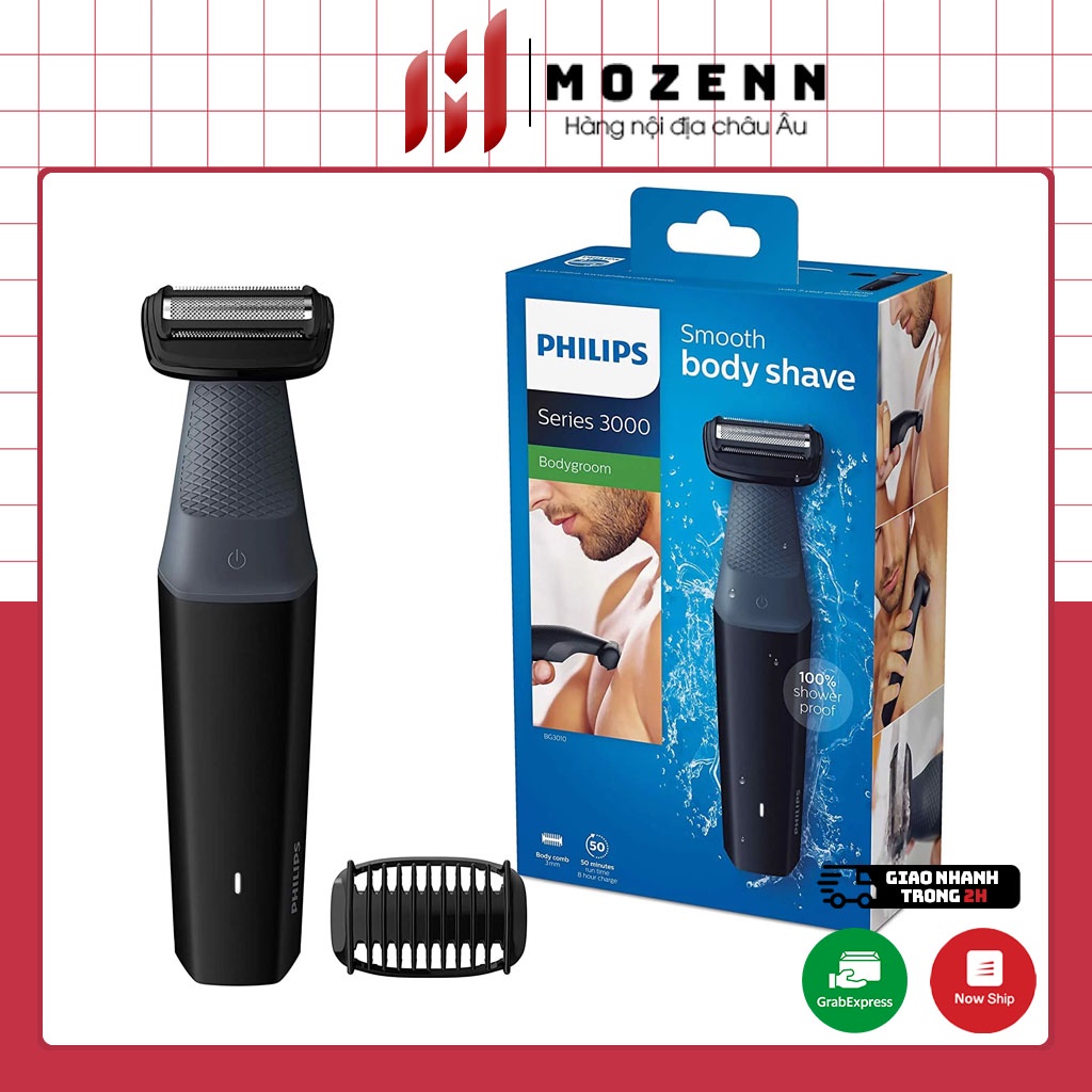 Tông đơ cạo lông toàn thân Philips BG3010/15 Series 3000 nhập Đức chính hãng