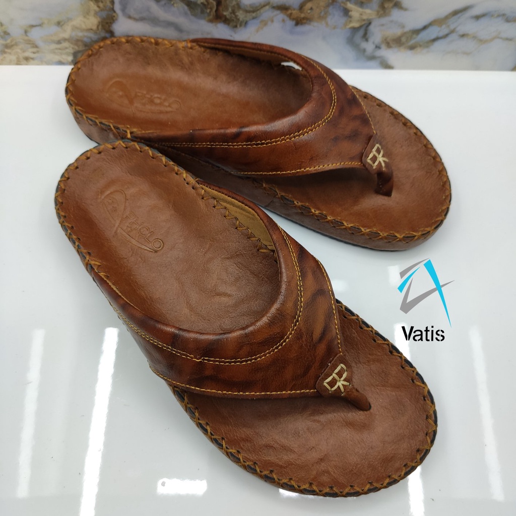 DÉP KẸP DA BÒ CAO CẤP VATIS VA2006