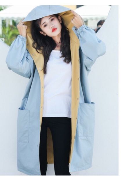 ÁO KHOÁC DÙ FORM  DÀI