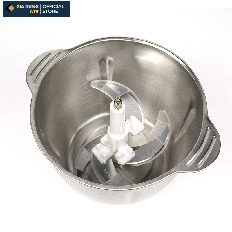 Máy xay thịt , máy xay đa năng Sokany 4 lưỡi , cối 3L Inox 304 công suất lớn 600w Hàng chính hãng BH 12 tháng