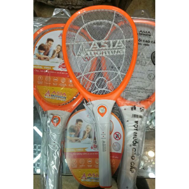 Vợt muỗi cao cấp sạc dây ASIA