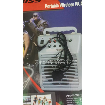 Loa trợ giảng không dây BOSS 968 có kết nối usb, bluetooth - máy trợ giảng boss