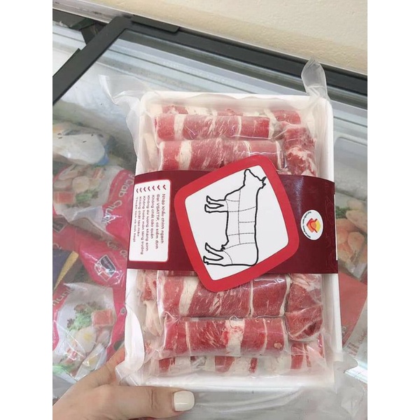 Ba chỉ bò mỹ sườn sụn gầu bò